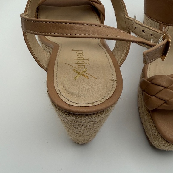 Xappeal Women's Brown Woven Wedges - Picture 6 of 8